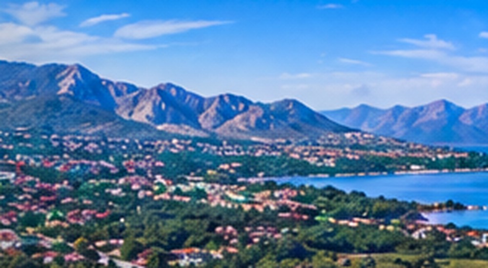 Antalya Kaş bölgesinde arazi görünümü